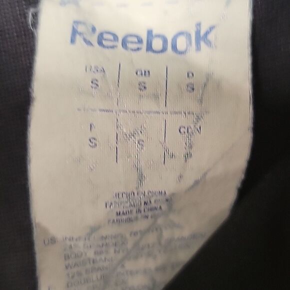 REEBOK EASYTONESTRETCH CAPRI LEGGINGS SIZE SMALL - Picture 4 of 6